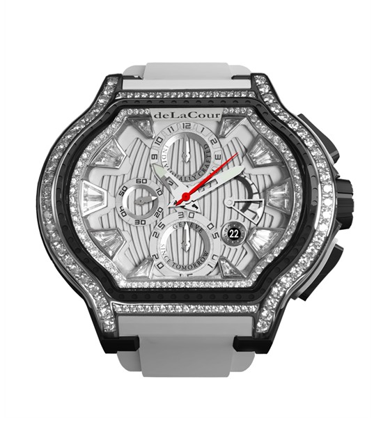 Replica DeLaCour City Ego Episode W Ti/PVD/Diamond Dial & Bezel WATI0056-1430WHITE Replica Watch Replica DeLaCour City Ego Episode W Ti/PVD/Diamond Dial & Bezel WATI0056-1430WHITE Replica Watch